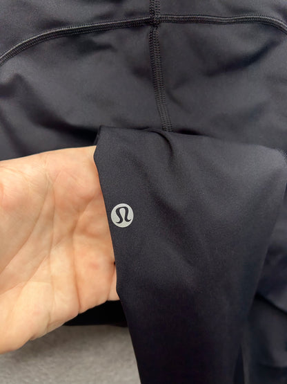 Lululemon Fast & Free 7/8 Tight II Nulux 25" Size 6 Black