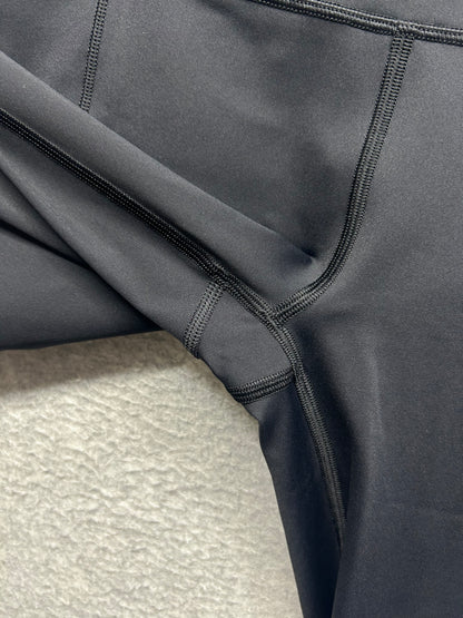 Lululemon Fast & Free 7/8 Tight II Nulux 25" Size 6 Black