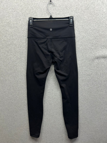 Lululemon Wunder Under Hi-Rise Tight Luon 28" Size 6 Black