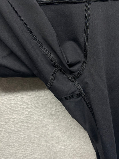 Lululemon Fast & Free Crop II 19" Size 6 Black