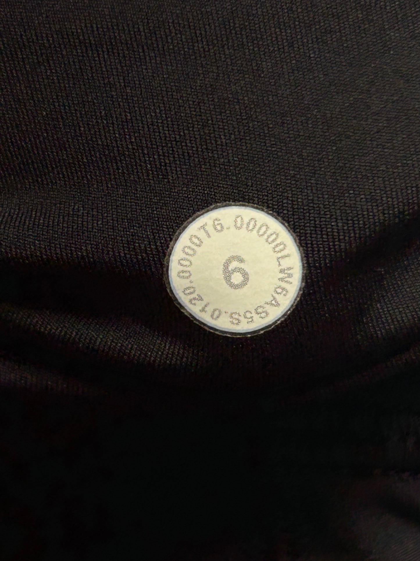Lululemon Fast & Free Crop II Nulux 19" Size 6 Black