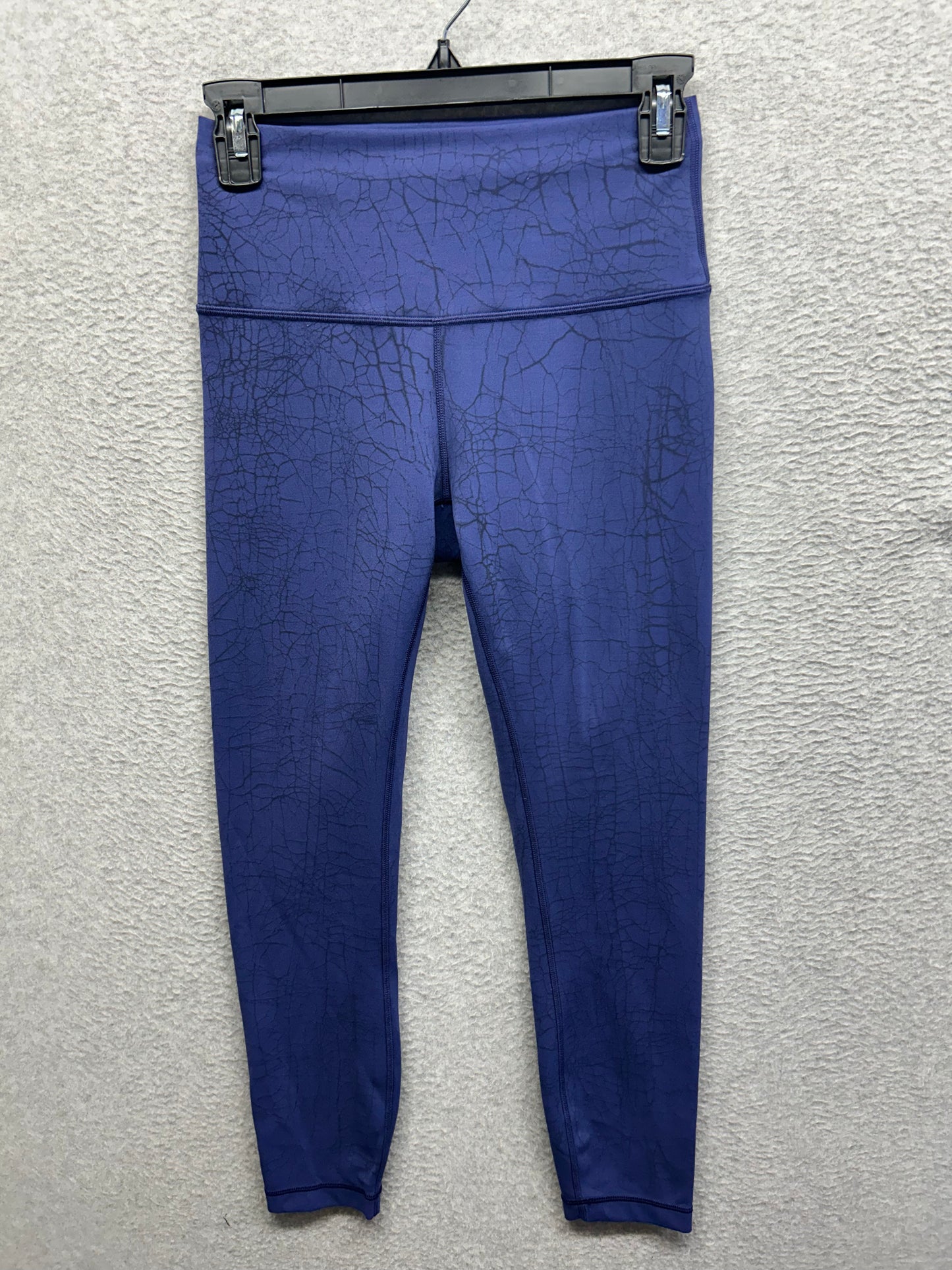 Lululemon Wunder Train High-Rise Tight 25" Size 6 Thread Dye Night Sea Black