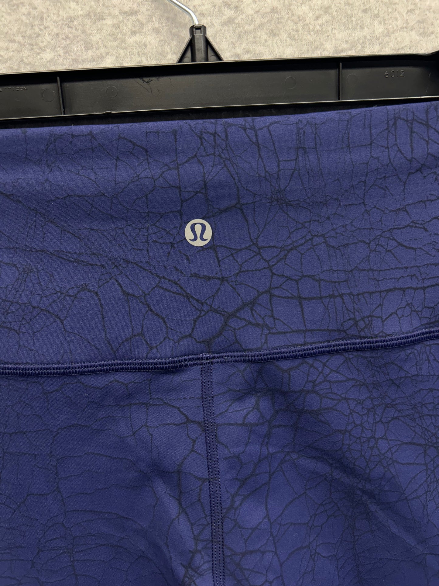 Lululemon Wunder Train High-Rise Tight 25" Size 6 Thread Dye Night Sea Black