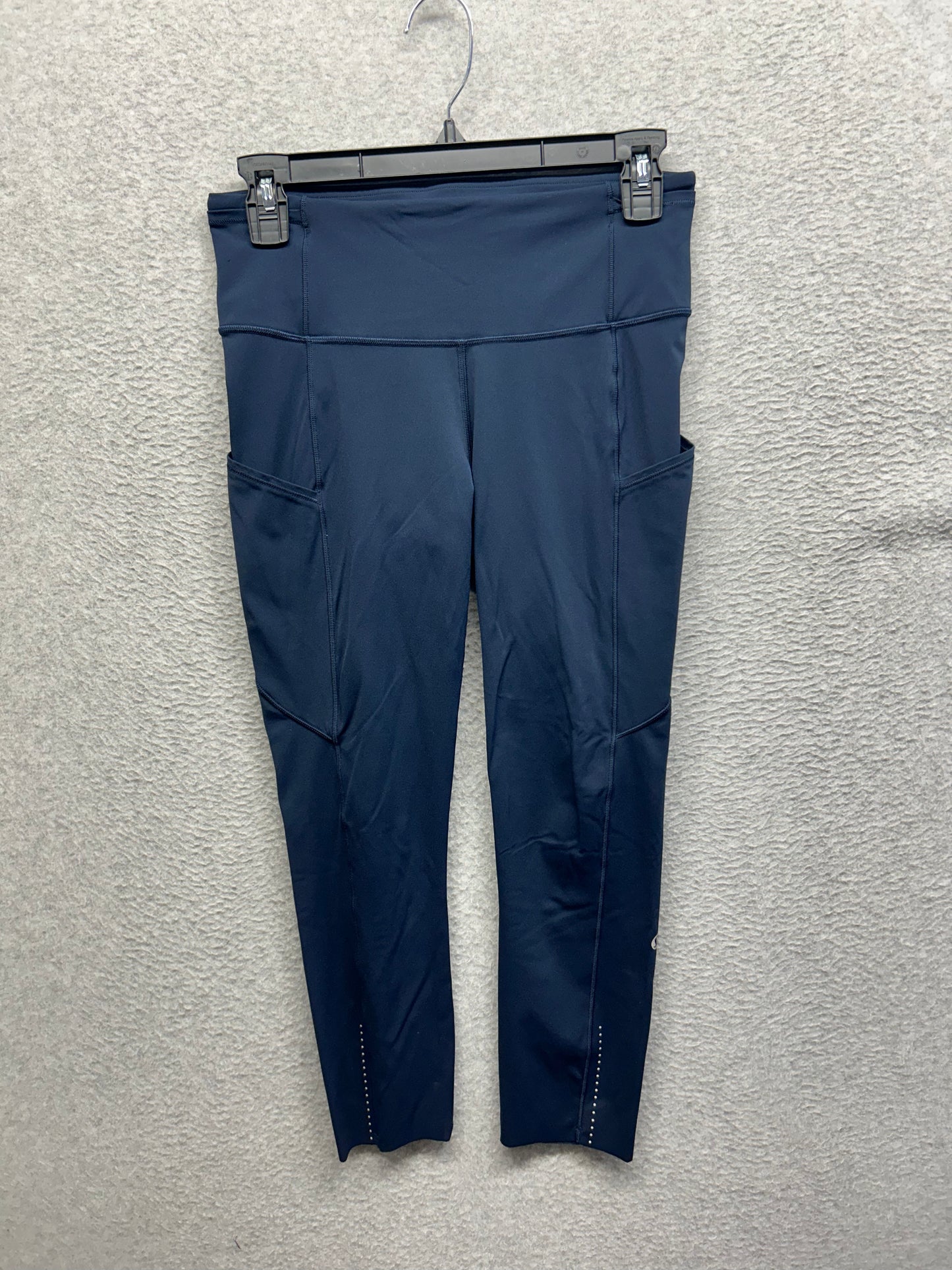 Lululemon Fast and Free High-Rise Crop 23" Size 6 True Navy