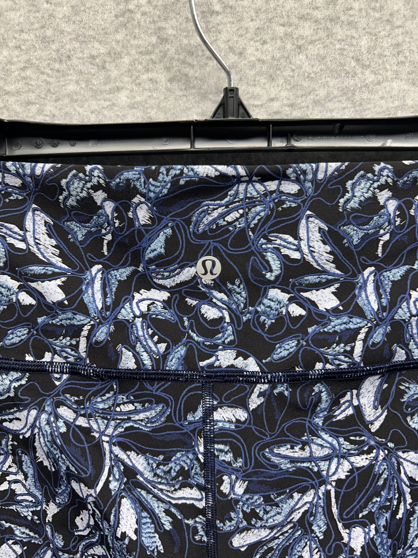 Lululemon Wunder Under Crop Hi-Rise 21" Size 10 Embellished Multi