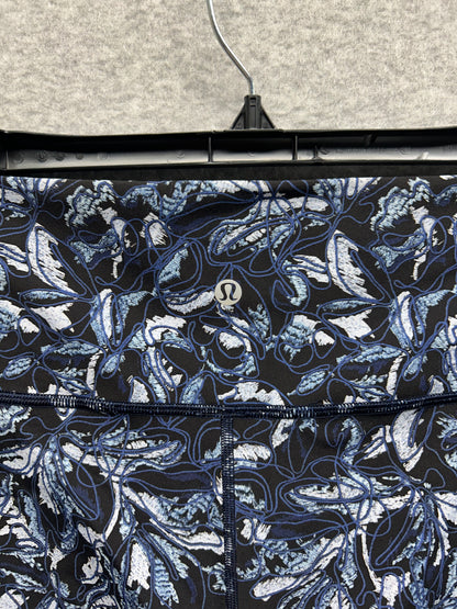 Lululemon Wunder Under Crop Hi-Rise 21" Size 10 Embellished Multi