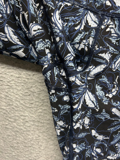 Lululemon Wunder Under Crop Hi-Rise 21" Size 10 Embellished Multi