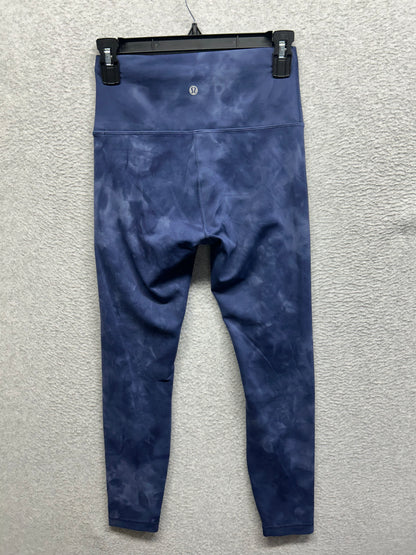 Lululemon Wunder Train High-Rise Tight 25" Size 6 Diamond Dye Shade Naval Blue