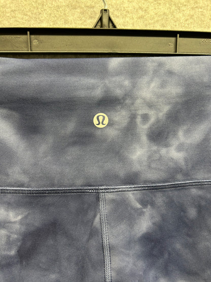 Lululemon Wunder Train High-Rise Tight 25" Size 6 Diamond Dye Shade Naval Blue