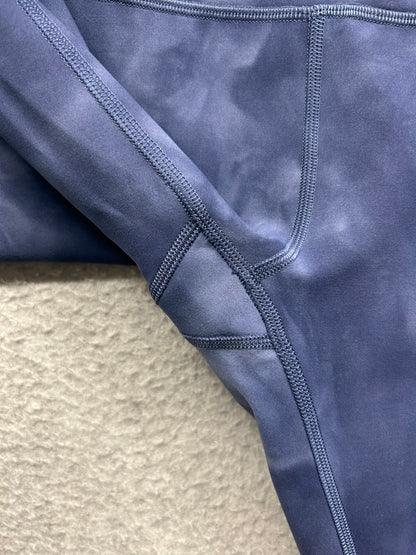 Lululemon Wunder Train High-Rise Tight 25" Size 6 Diamond Dye Shade Naval Blue