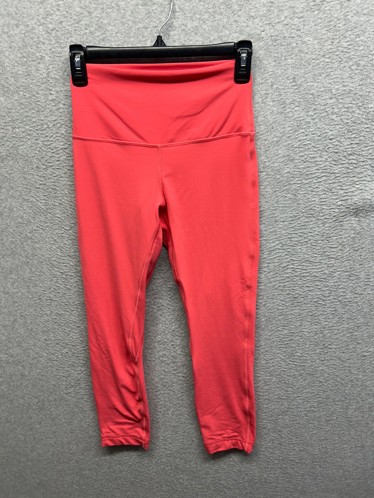Lululemon Align High-Rise Crop 23" Size 6 Raspberry Cream