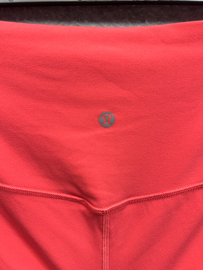 Lululemon Align High-Rise Crop 23" Size 6 Raspberry Cream