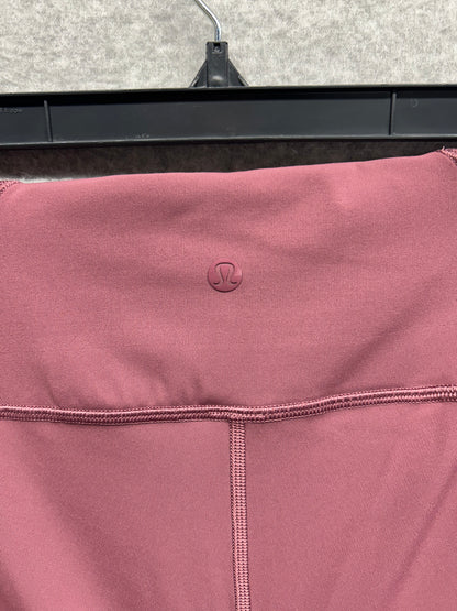 Lululemon Wunder Under High-Rise Tight Flocked 28" Size 8 Plumful