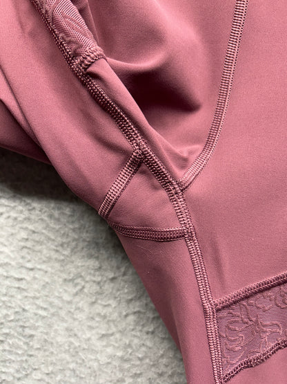 Lululemon Wunder Under High-Rise Tight Flocked 28" Size 8 Plumful
