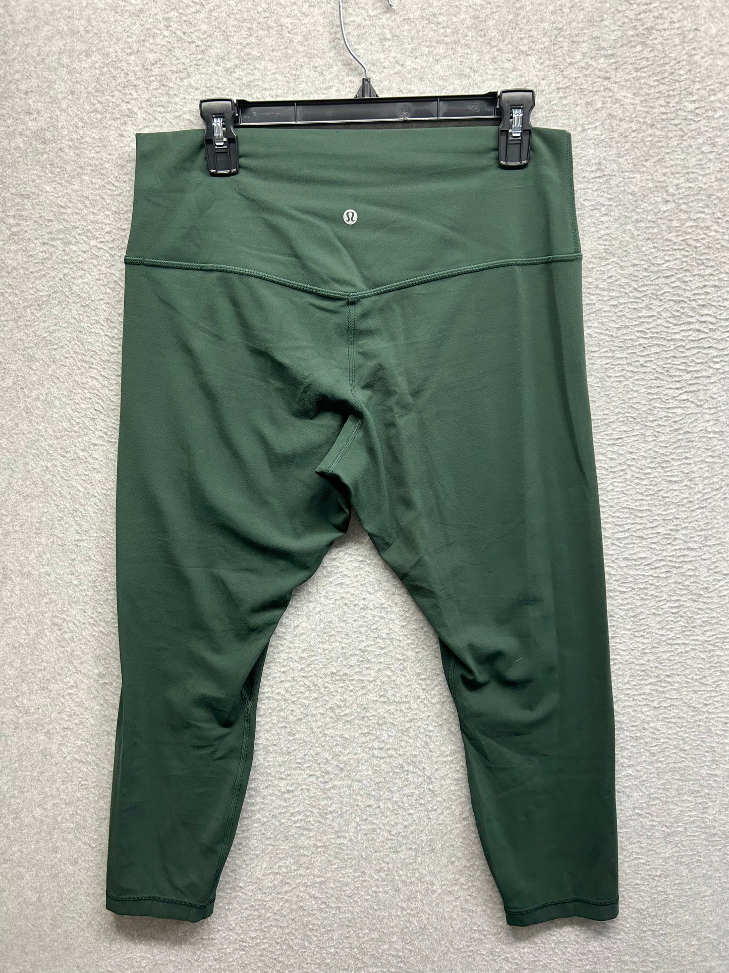 Lululemon Align High-Rise Crop 23" Size 14 (Square) Dark Forest