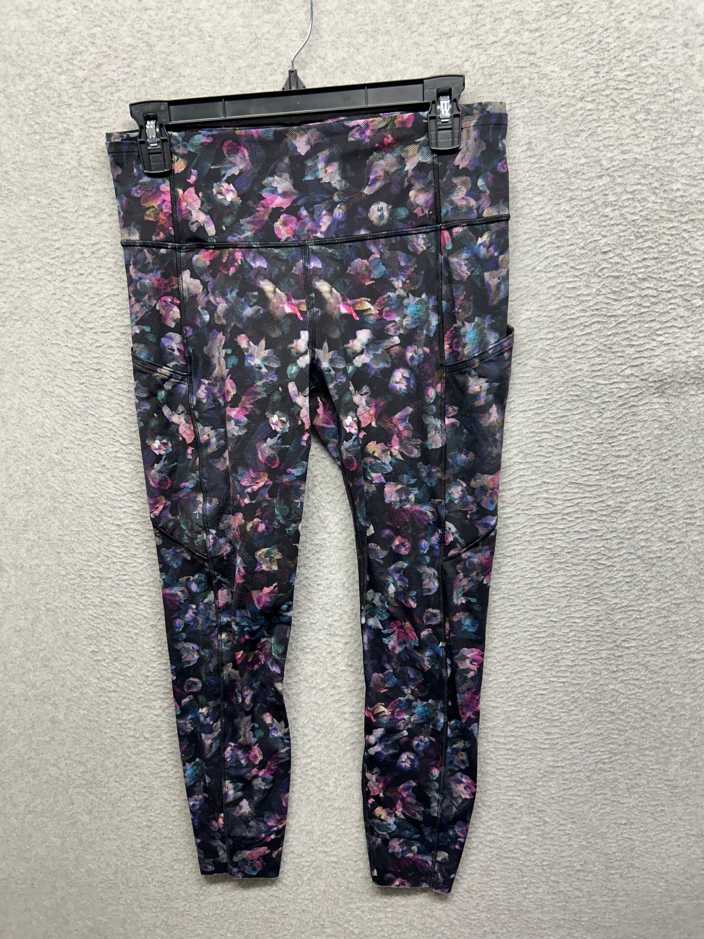 Lululemon Fast and Free Tight II 25" Nulux Size 8 Activate Floral Multi