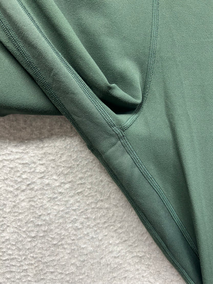 Lululemon Align High-Rise Crop 23" Size 14 (Square) Dark Forest