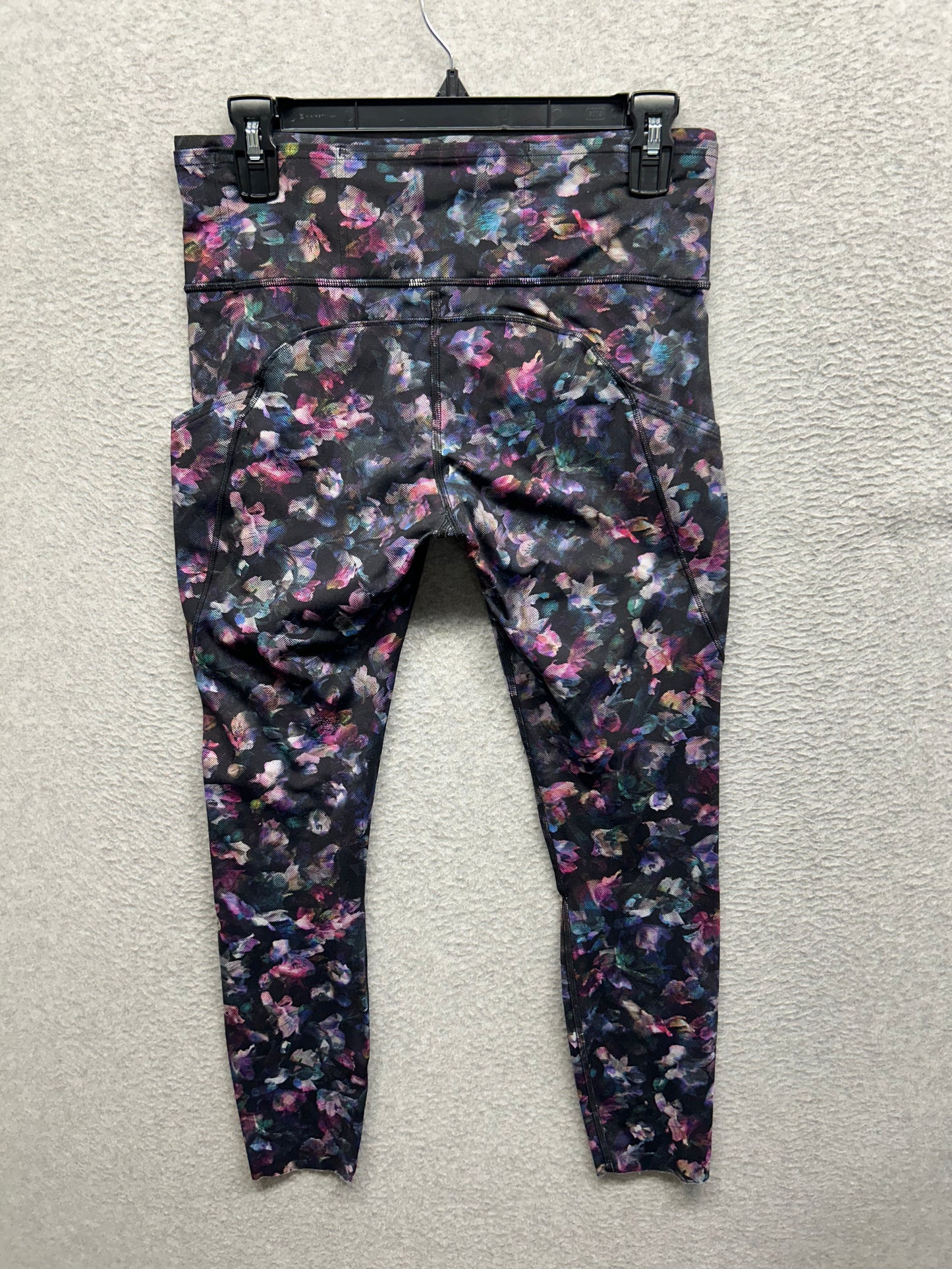 Lululemon Fast and Free Tight II 25" Nulux Size 8 Activate Floral Multi