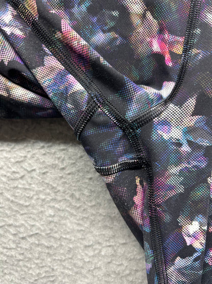 Lululemon Fast and Free Tight II 25" Nulux Size 8 Activate Floral Multi