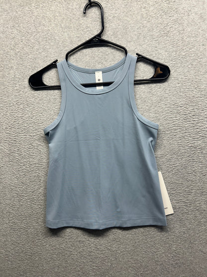 Lululemon Align Waist-Length Racerback Tank Top Size 6 Concrete Blue