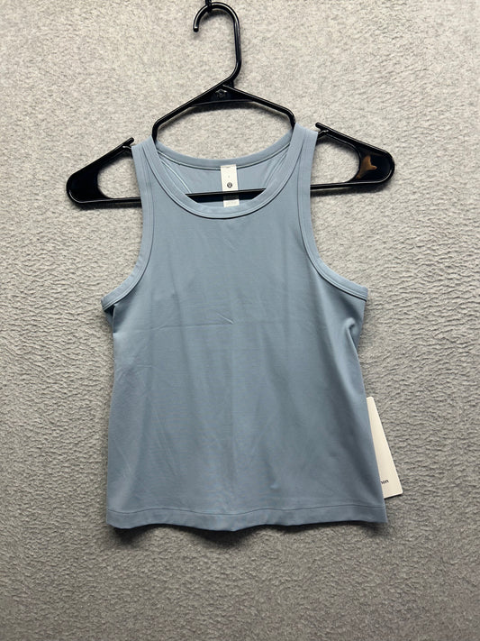 Lululemon Align Waist-Length Racerback Tank Top Size 6 Concrete Blue