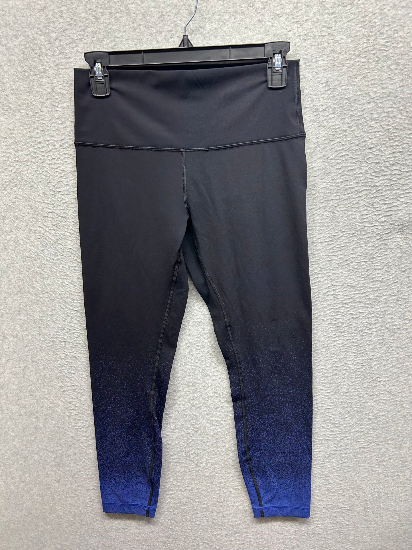 Lululemon Wunder Under Hi-Rise Tight 28" Size 8 Ombre Speckle Stop Jacquard Luon Black Blazer Blue
