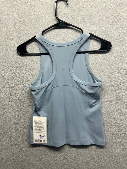 Lululemon Align Waist-Length Racerback Tank Top Size 6 Concrete Blue