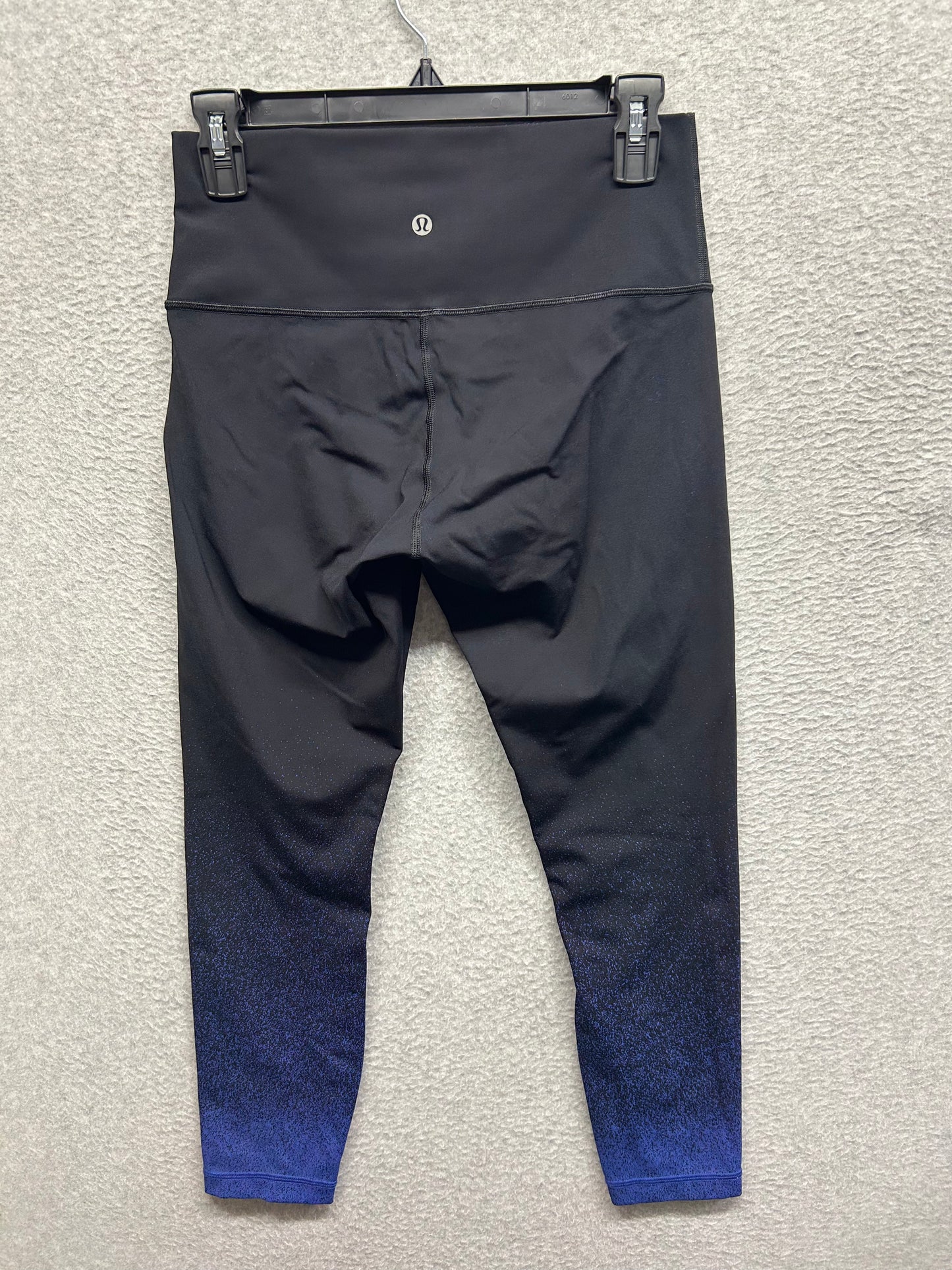 Lululemon Wunder Under Hi-Rise Tight 28" Size 8 Ombre Speckle Stop Jacquard Luon Black Blazer Blue