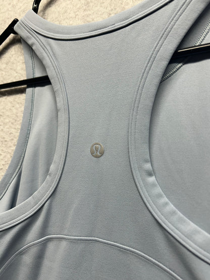 Lululemon Align Waist-Length Racerback Tank Top Size 6 Concrete Blue
