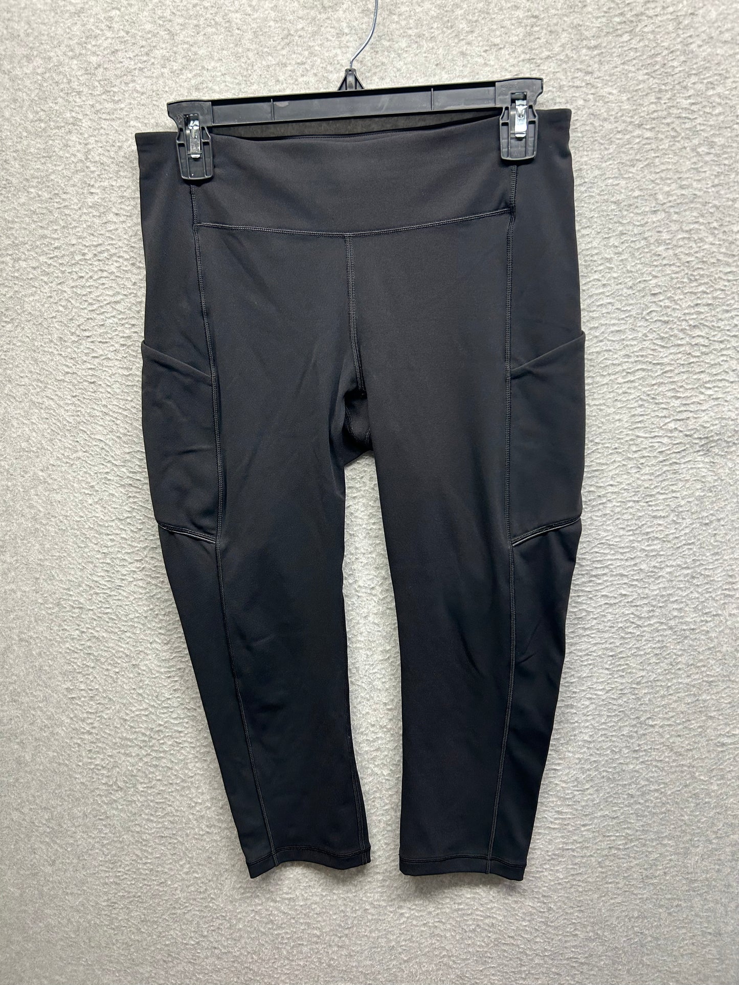 Lululemon Speed Up Crop 21" Size 8 Black