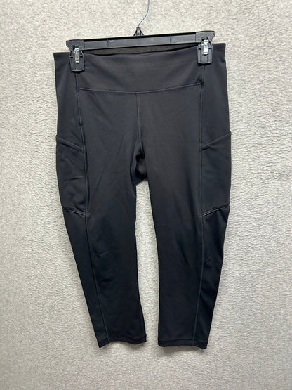 Lululemon Speed Up Crop 21" Size 8 Black