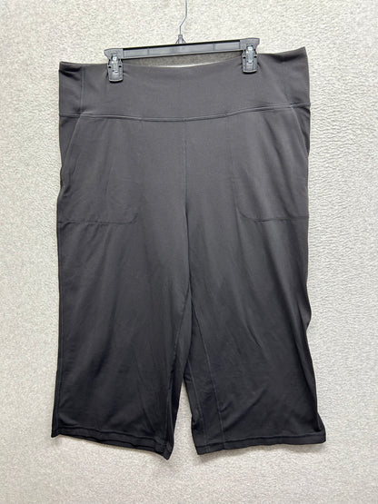 Lululemon Align Super-High-Rise Wide-Leg Crop 23" Size 20 Black