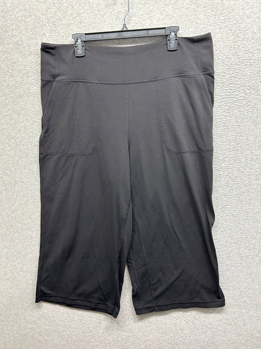 Lululemon Align Super-High-Rise Wide-Leg Crop 23" Size 20 Black