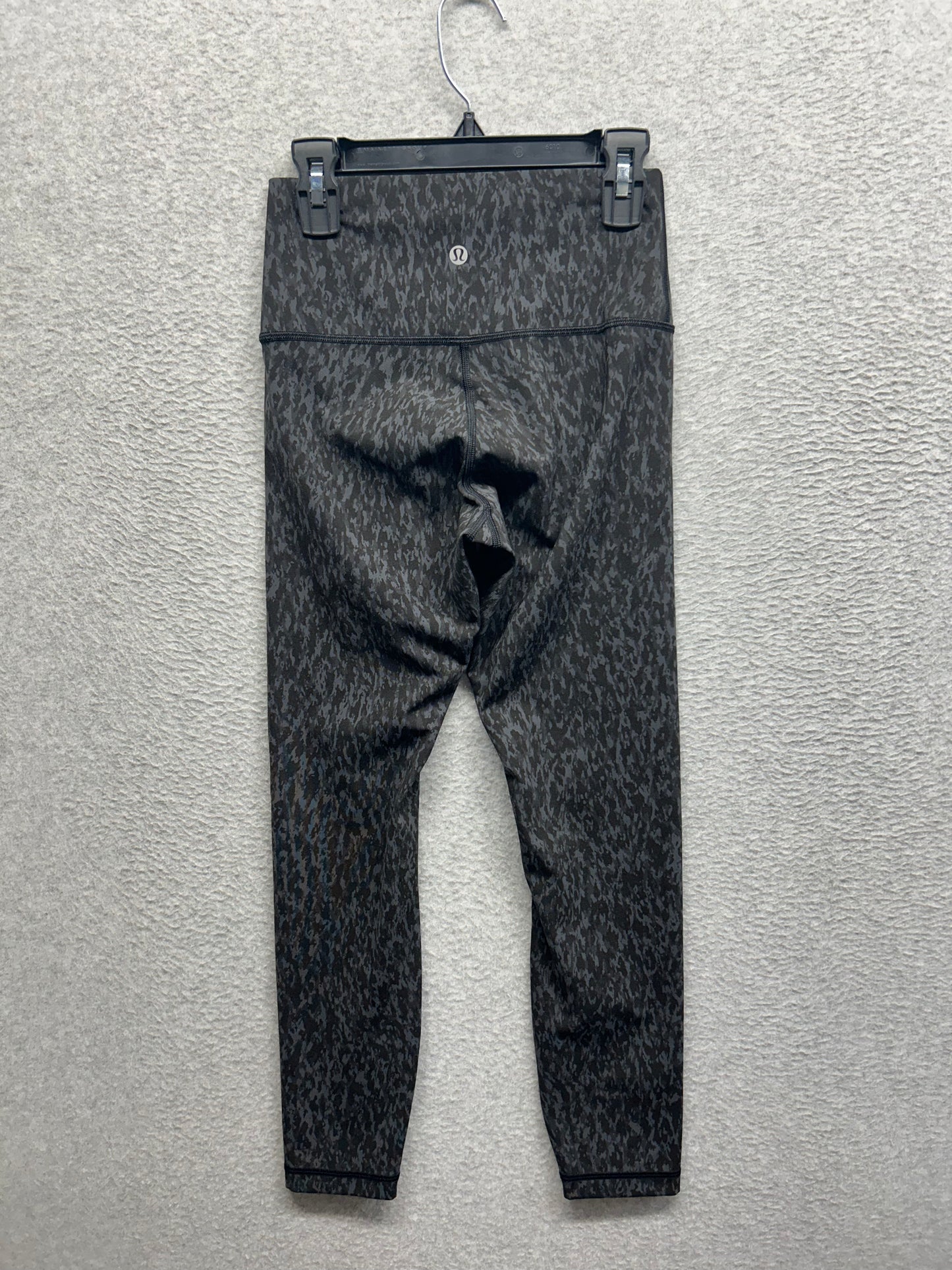 Lululemon Wunder Under High-Rise Tight 25" Size 4 Leopard Camo Deep Coal Multi