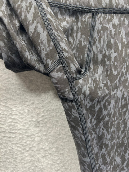 Lululemon Wunder Under High-Rise Tight 25" Size 4 Leopard Camo Deep Coal Multi