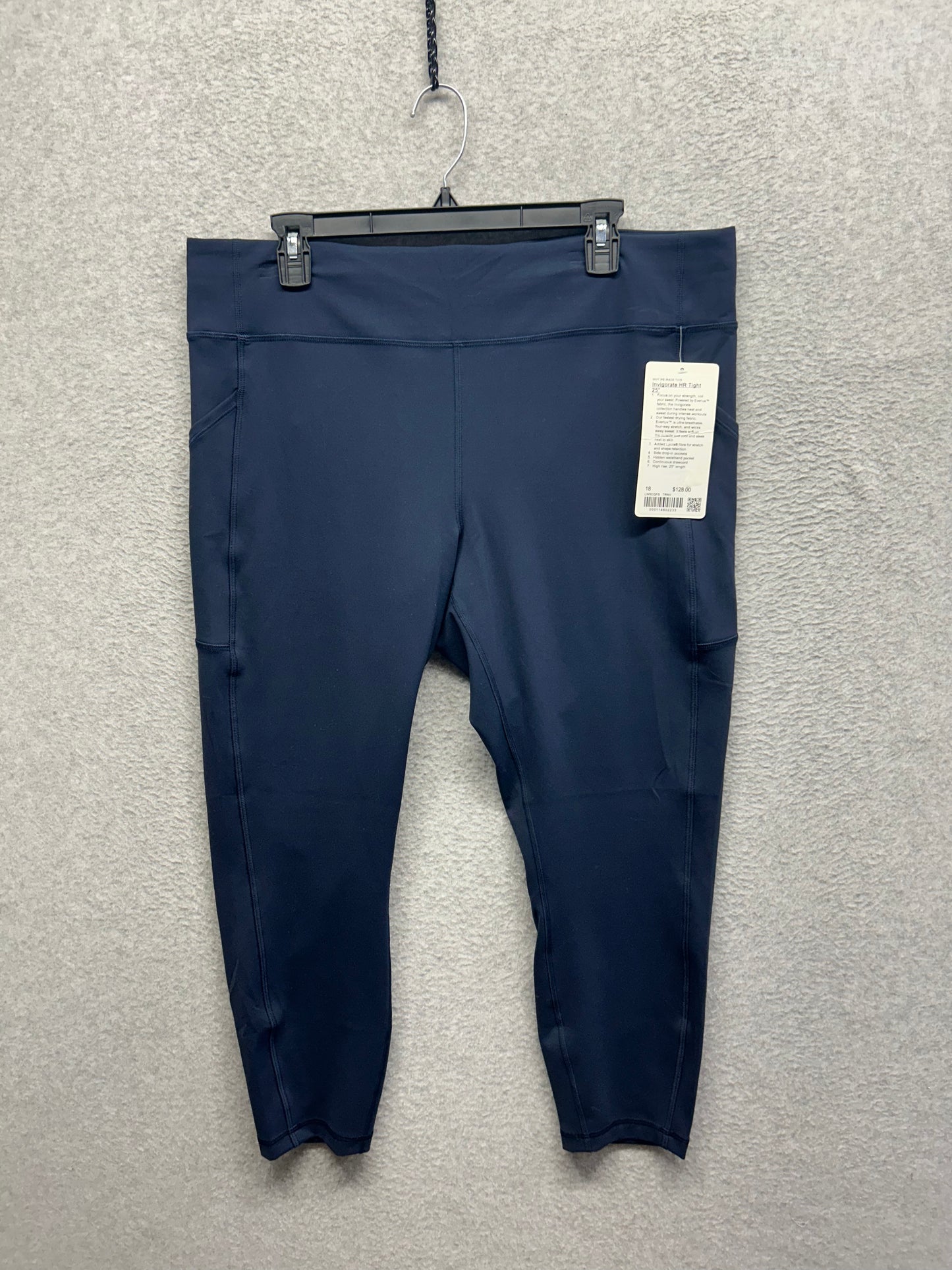 Lululemon Invigorate High-Rise Tight 25" Size 18 True Navy
