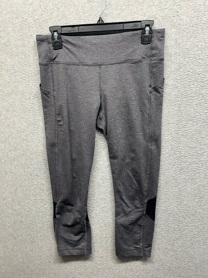 Lululemon Pace Rival Crop Size 8 Heathered Gray