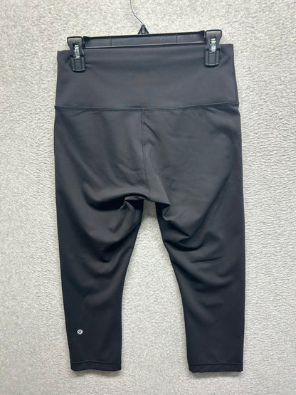 Lululemon Wunder Train High-Rise Crop 21" Size 10 Black