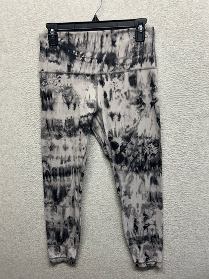 Lululemon Align Pant II 25" Size 10 Game Day Dark Chrome Black Multi