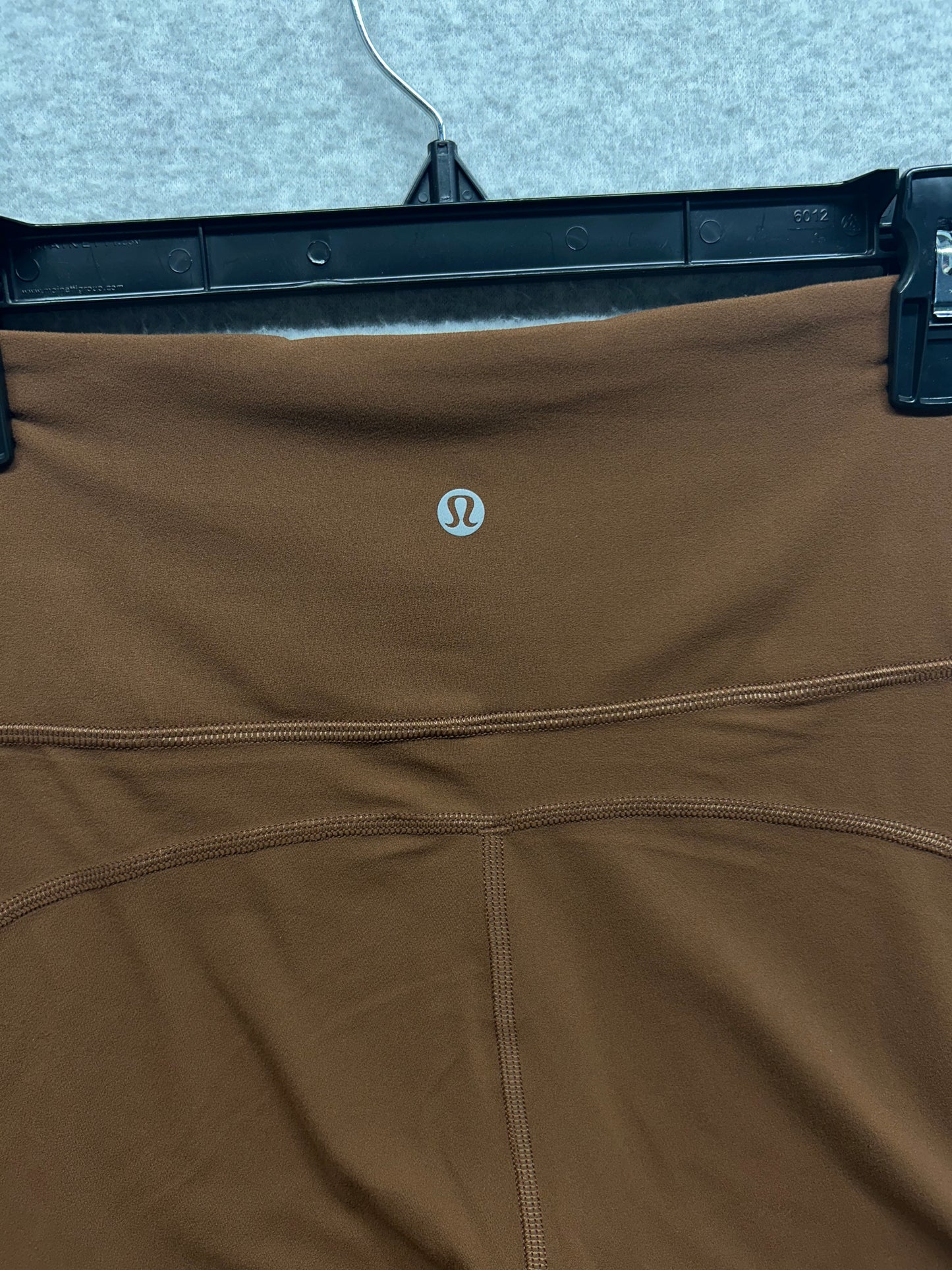 Lululemon Groove Super-High-Rise Flared Pant Nulu Size 10 Roasted Brown