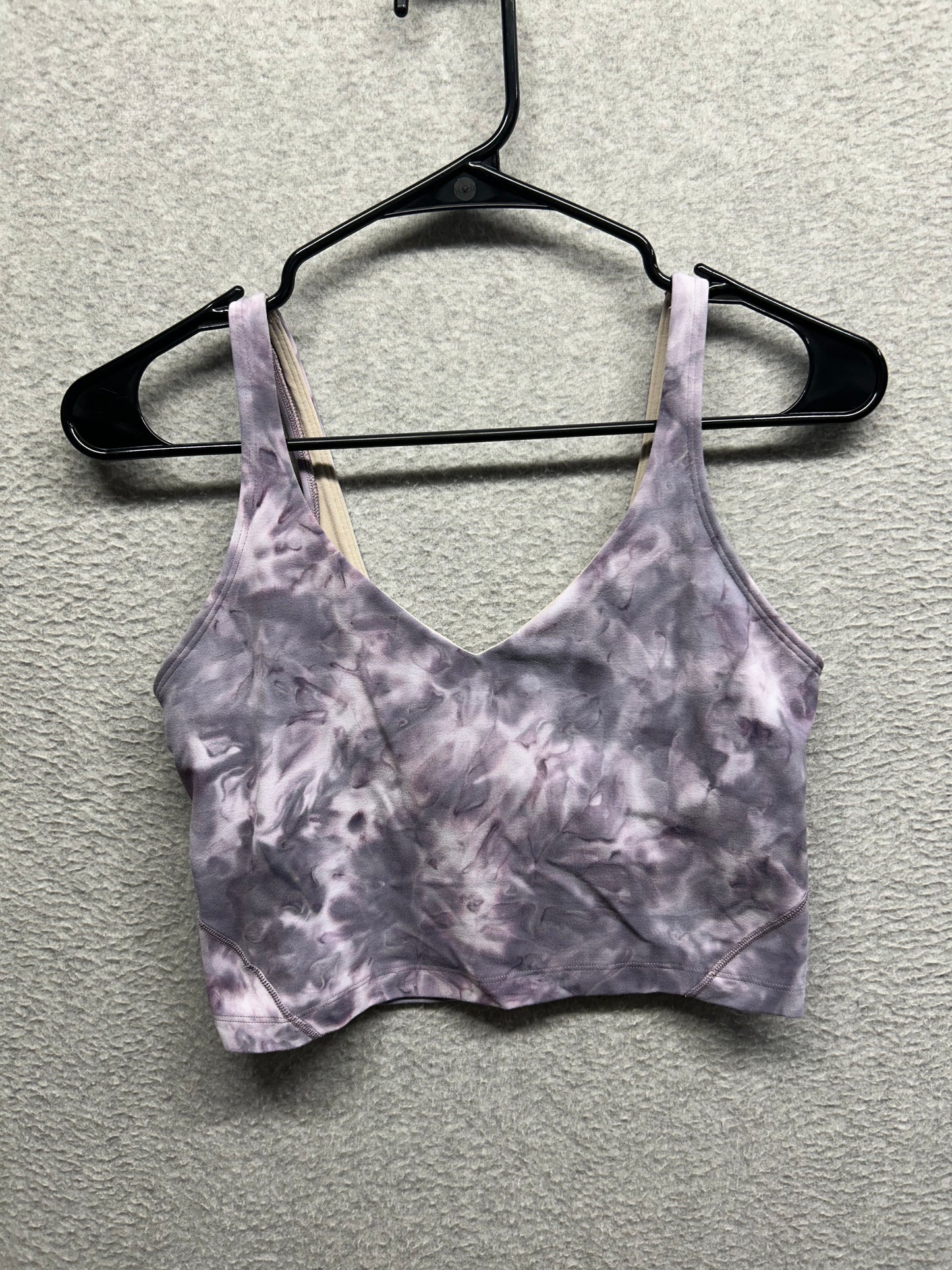 Lululemon Align Tank Top Size 8 Dimond Dye Lavender Dew Dusky Lavender