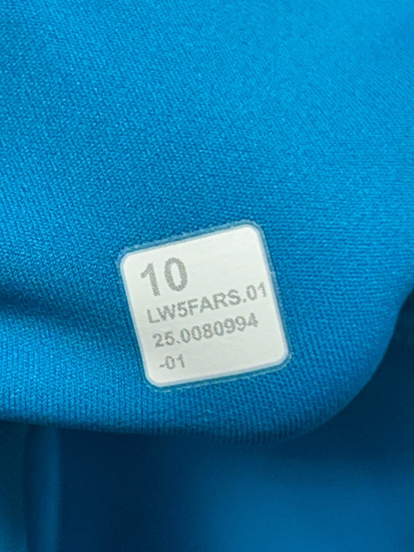 Lululemon Fast and Free High-Rise Tight 25" 5 Pocket Size 10 (Square) Hawaiian Blue
