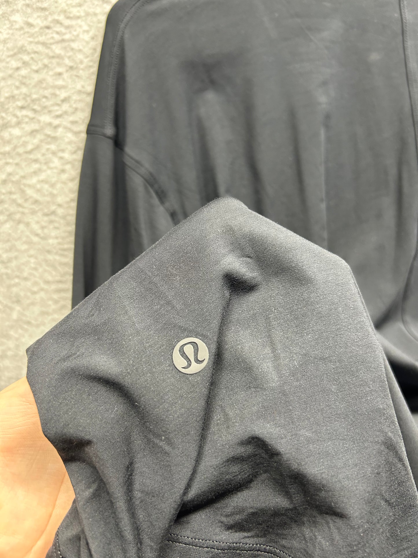 Lululemon Modal Relaxed-Fit Lounge Long-Sleeve Shirt Size 8 Black