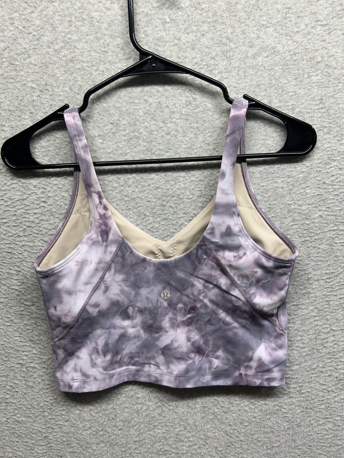 Lululemon Align Tank Top Size 8 Dimond Dye Lavender Dew Dusky Lavender
