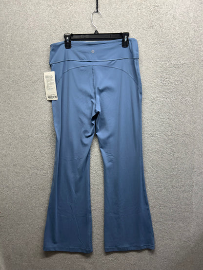 Lululemon Groove Nulu Flare Pant Size 14 Washed Denim