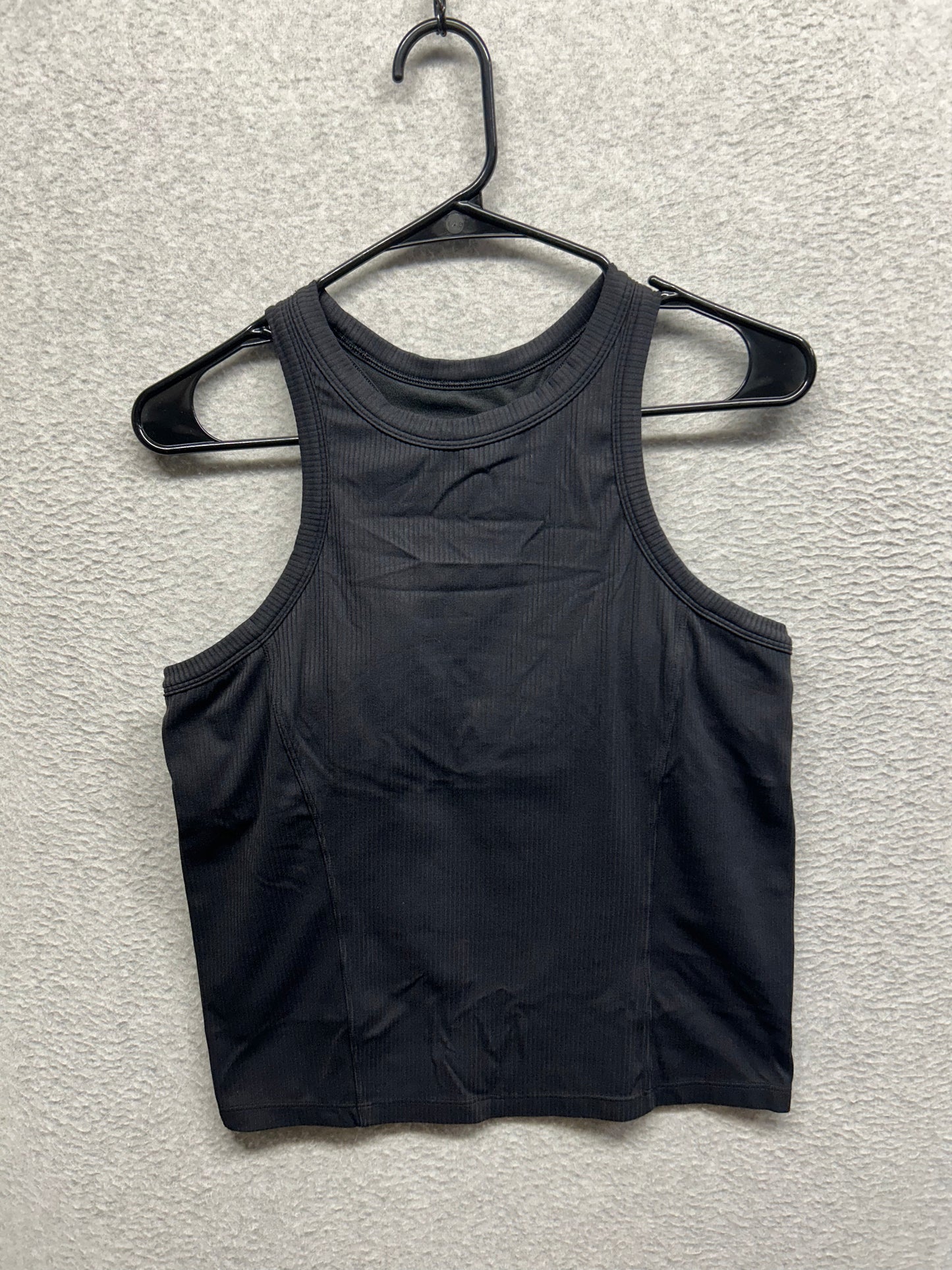 Lululemon Ribbed Nulu Racerback Yoga Tank Top Size 12 Black