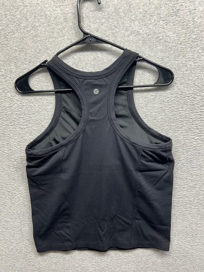 Lululemon Ribbed Nulu Racerback Yoga Tank Top Size 12 Black