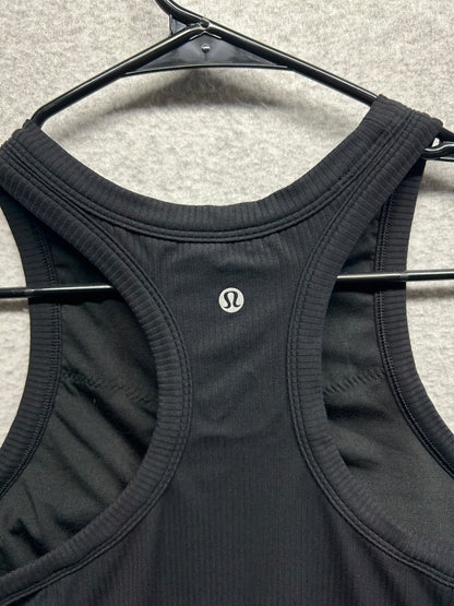 Lululemon Ribbed Nulu Racerback Yoga Tank Top Size 12 Black
