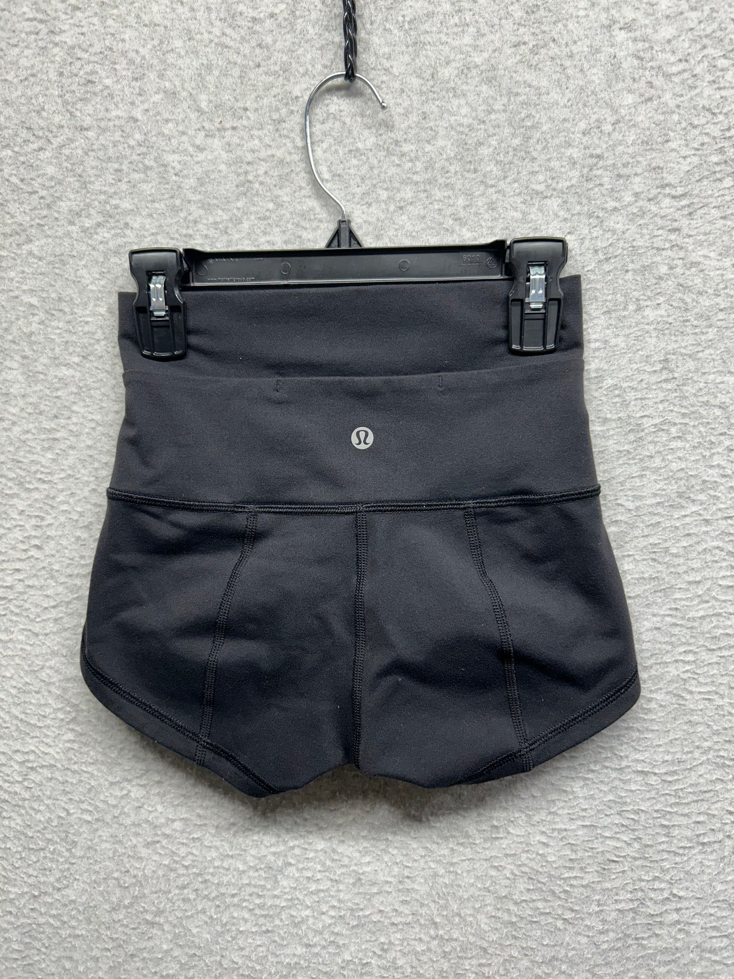 Lululemon Wunder Short Luon High Rise 2" Size 2 Black