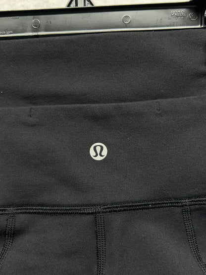 Lululemon Wunder Short Luon High Rise 2" Size 2 Black